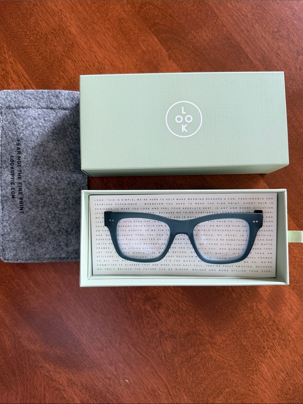 LOOK Slate Blue Progressive Glasses
